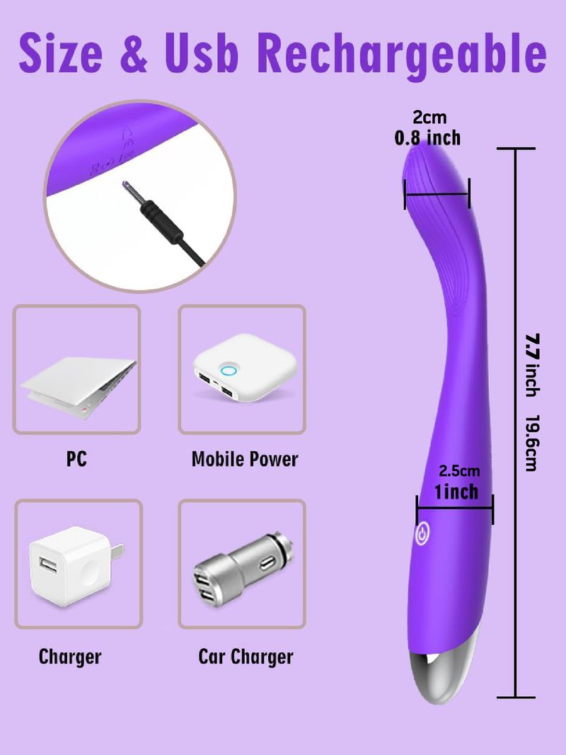 Vibratore punto G FairyKiss per principianti, vibratore a doppio capezzolo a 10 velocità, clitoride, orgasmo femminile, masturbatore con dita, sesso_voghion.com