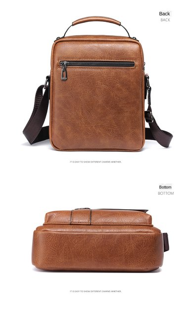 Marke Männer Schulter Tasche für 9,7 "ipad Männer PU Leder Klappen männer Umhängetaschen Business Klappe Männlich Solide umhängetasche Reisetasche_voghion.com