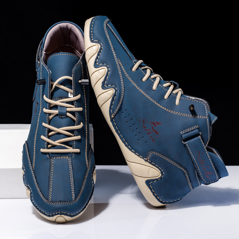 Unschlagbare Qualität Octopus Schuhe, High Top Martin Warm Herbst und Winter, Herren Casual Short Boots, Amerikanische Segelschuhe_voghion.com