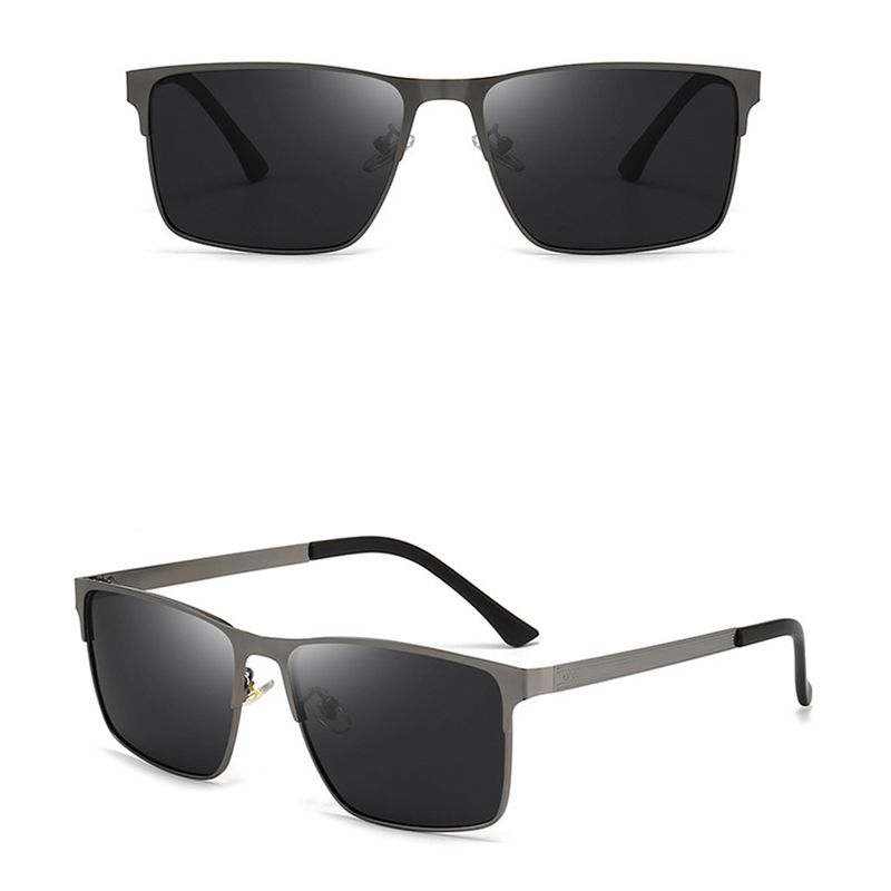 Nouveautés Lunettes de soleil photochromiques pour hommes KLASSNUM Verres polarisés Monture carrée classique Lunettes caméléon Pêche Équitation Conduite_voghion.com