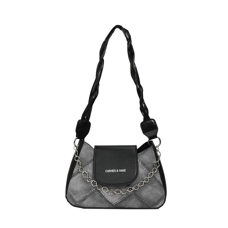 Trendy Nischenhandtaschen für Frauen 2025 Sommer Neue strukturierte Umhängetasche Schultertasche Unterarmtasche_voghion.com