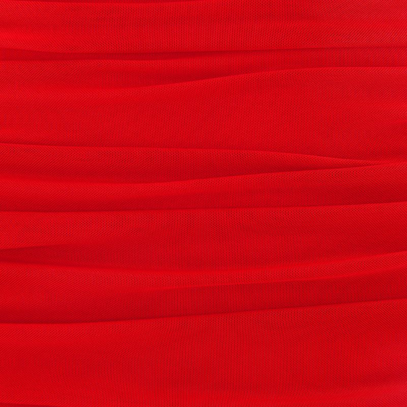 Damenbekleidung Neues Mesh-Kleid mit einer Schulter und Plissee, schlanker, langärmliger, hüftgewickelter langer Rock für Damen_voghion.com