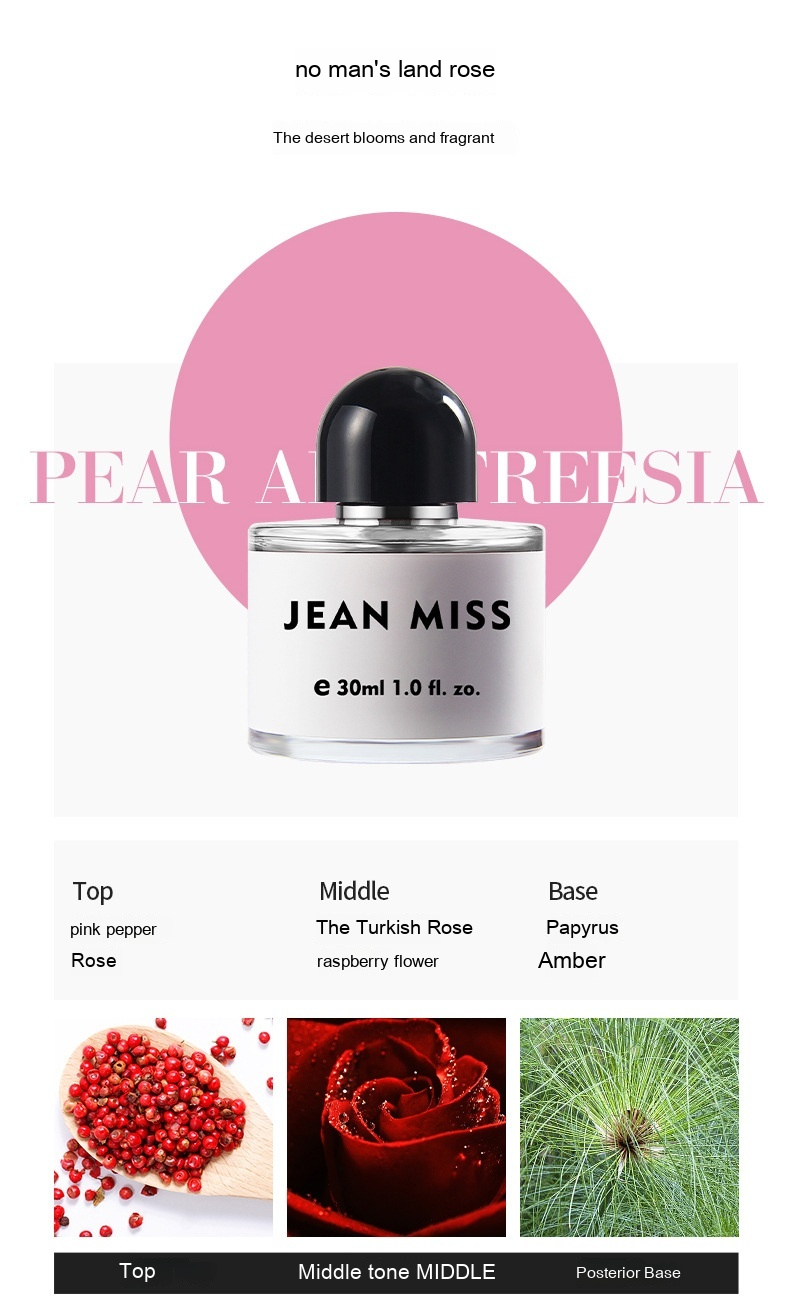 Cost performance Meidiao no man's land rose net red lady small group fresh natural lasting perfume_voghion.com