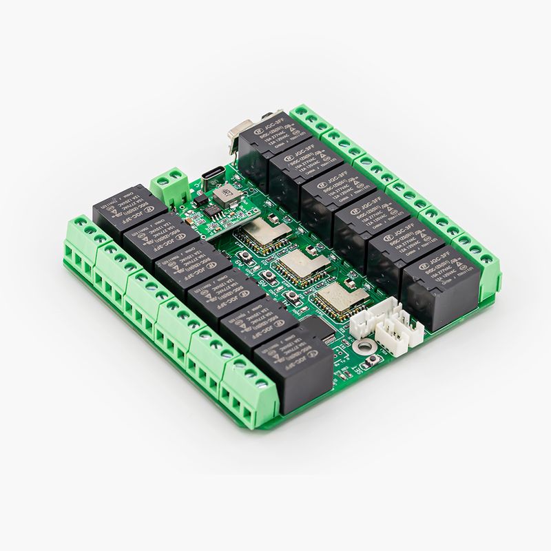 12 Channel WiFi Relay Module eWek APP Remote Control Self-lock DC 8V-28V AC 85V-250V Wireless Switch for Smart Home_voghion.com