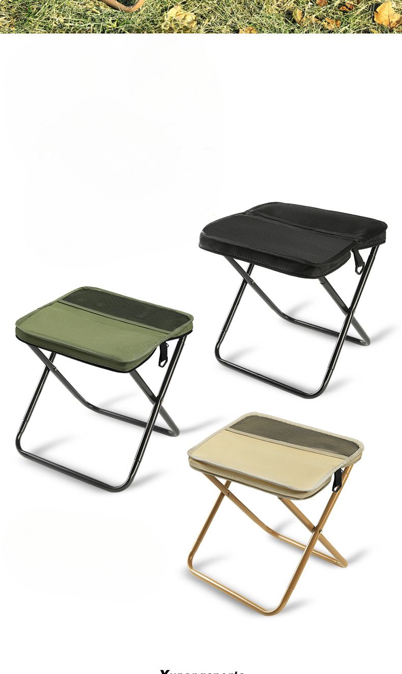 Outdoor Backpack Pen Portable Simple Camping Gear Shoulder Bag Stool Sports Folding Chair Handbag_voghion.com