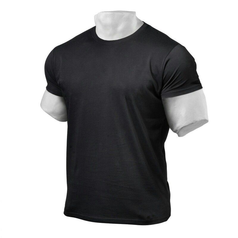 Unbeatable Quality Autumn Men's Bodybuilding Sports Casual Short Sleeved T-shirt Printed Fitness Clothing Training Clothes_voghion.com