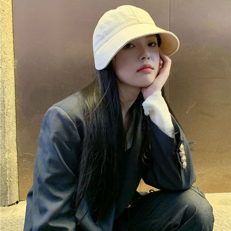 2024 Nuovo cappello da pescatore di qualità con coulisse, edizione coreana, con viso che mostra un piccolo cappello da pescatore, cappello da sole autunnale_voghion.com