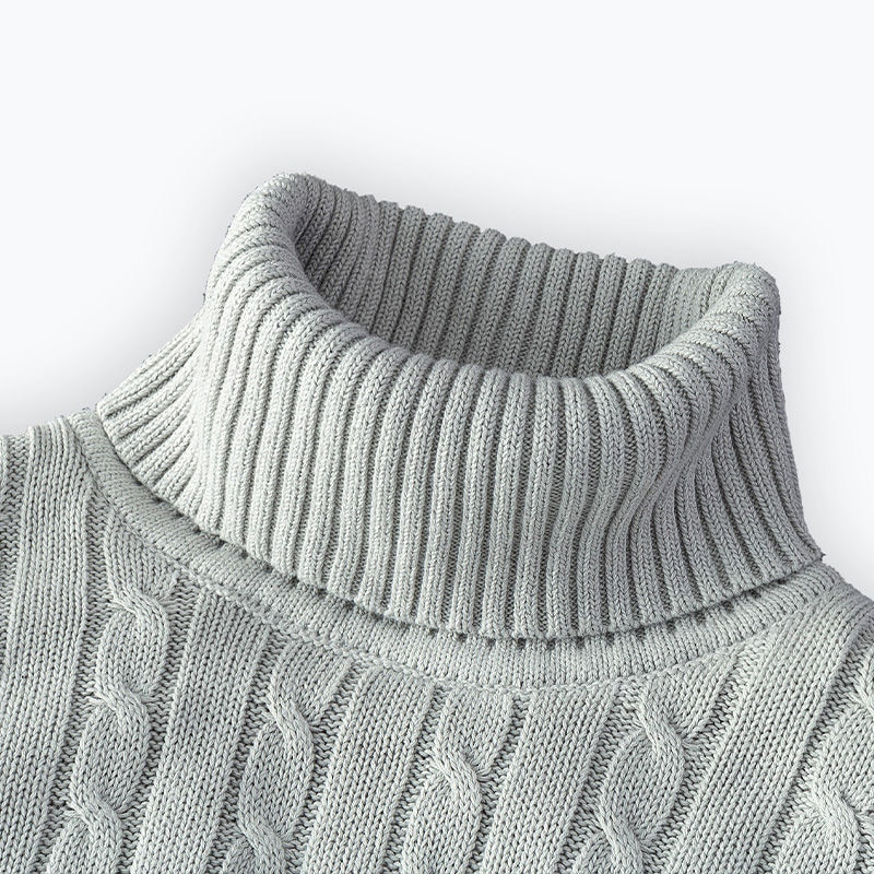 Neue Rollkragenpullover Casual Männer Rollkragen Gestrickte Kazak Sıcak Halten Männer Jumper Yün Kazak_voghion.com