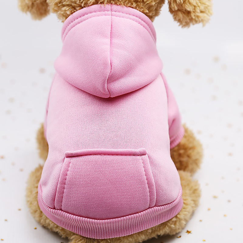 Puppy Pet Hooded Sweatshirt Autumn Winter Two-legged Pocket Cat Dog Clothes_voghion.com