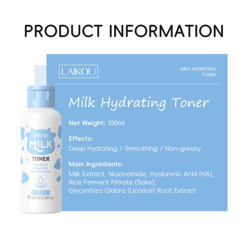 Gommages et soins du corps Lait tonique 100 ml Hydratant Produits de soins de la peau certifiés FDA Spot_voghion.com