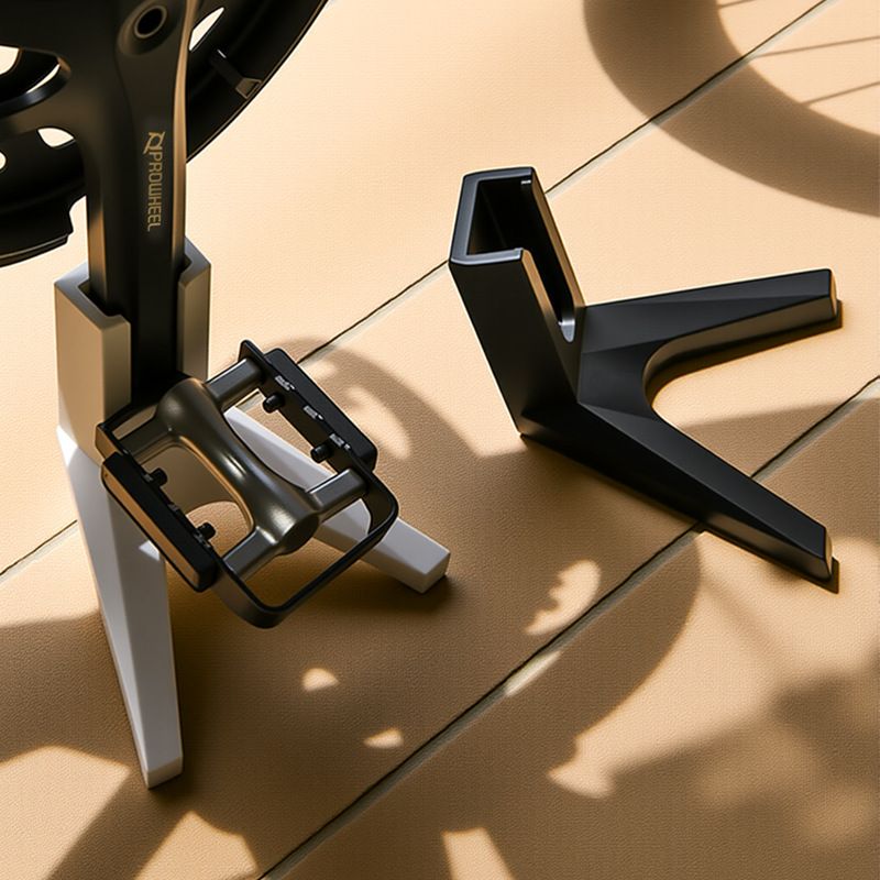 Supporto per bici da strada portatile per esterni, supporto per bicicletta, antivento, facile da installare_voghion.com