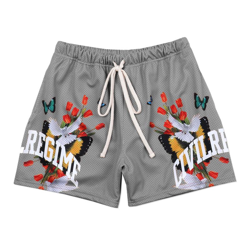 Men's Streetwear Gym Shorts - Summer Quick-Dry 5" Casual Shorts With Breathable Liner (Oversized Fit Side Pockets For Workout & Daily Wear)_voghion.com
