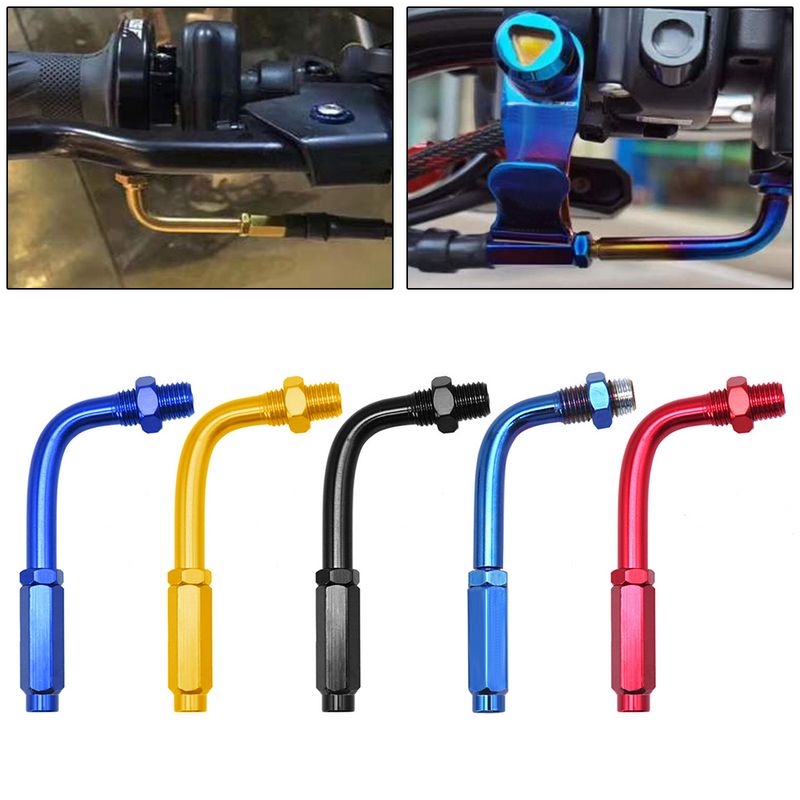 Tubi freno Regolatore acceleratore a 90 gradi per cavo acceleratore moto MTB bici bicicletta_voghion.com