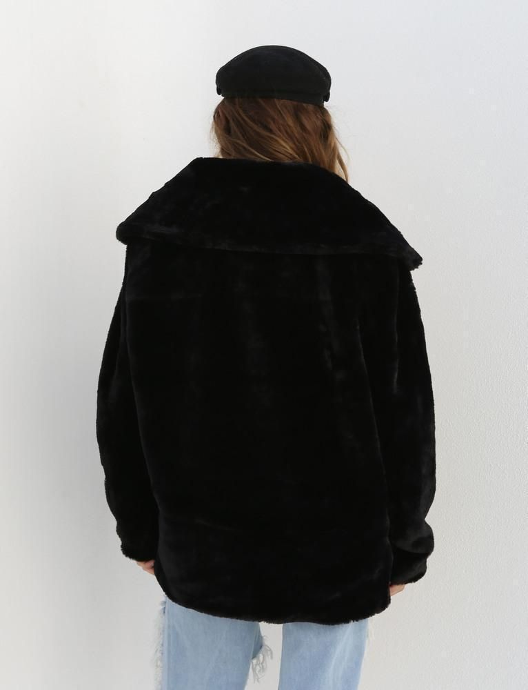 Nowe damskie futro z lisa Eleganckie brązowe kudłate płaszcze Jesień Zima Ciepły pluszowy płaszcz Teddy Streetwear Damska biała futrzana puszysta kurtka_voghion.com