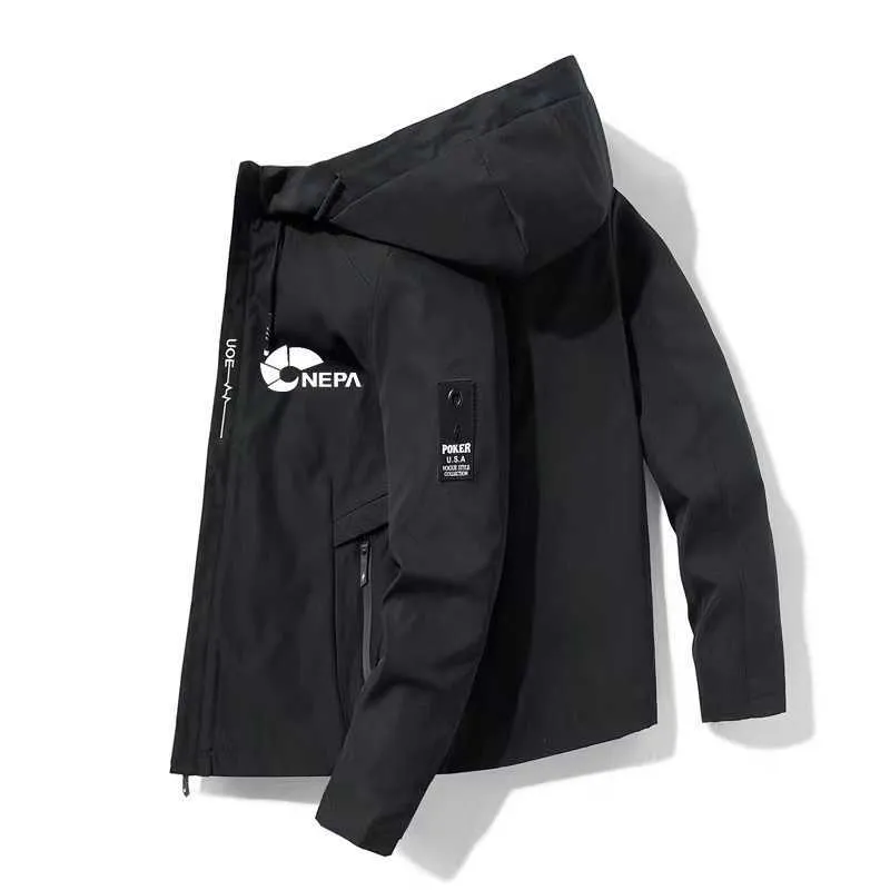 Jackets NEPA-New Wilderness Camping Mountain Adventure Jacket Men's Leisure Travel Light Coat Spring And Fall Hiking_voghion.com