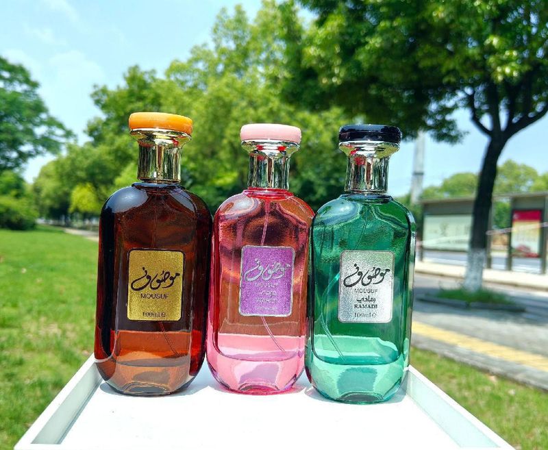 Foreign Trade Arab MOUSUF Herren- und Damenparfüm 100 ml, anhaltender Duft, Dubai Neutral Leinenbeutel, Parfüm_voghion.com