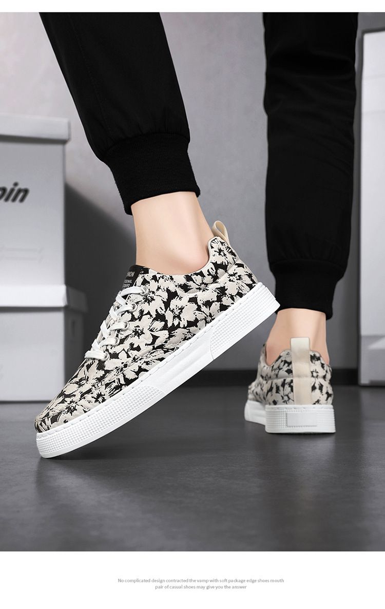 Scarpe da ginnastica sportive casual bianche alla moda in stile coreano, nuove e traspiranti, da uomo, estive, con suola spessa_voghion.com