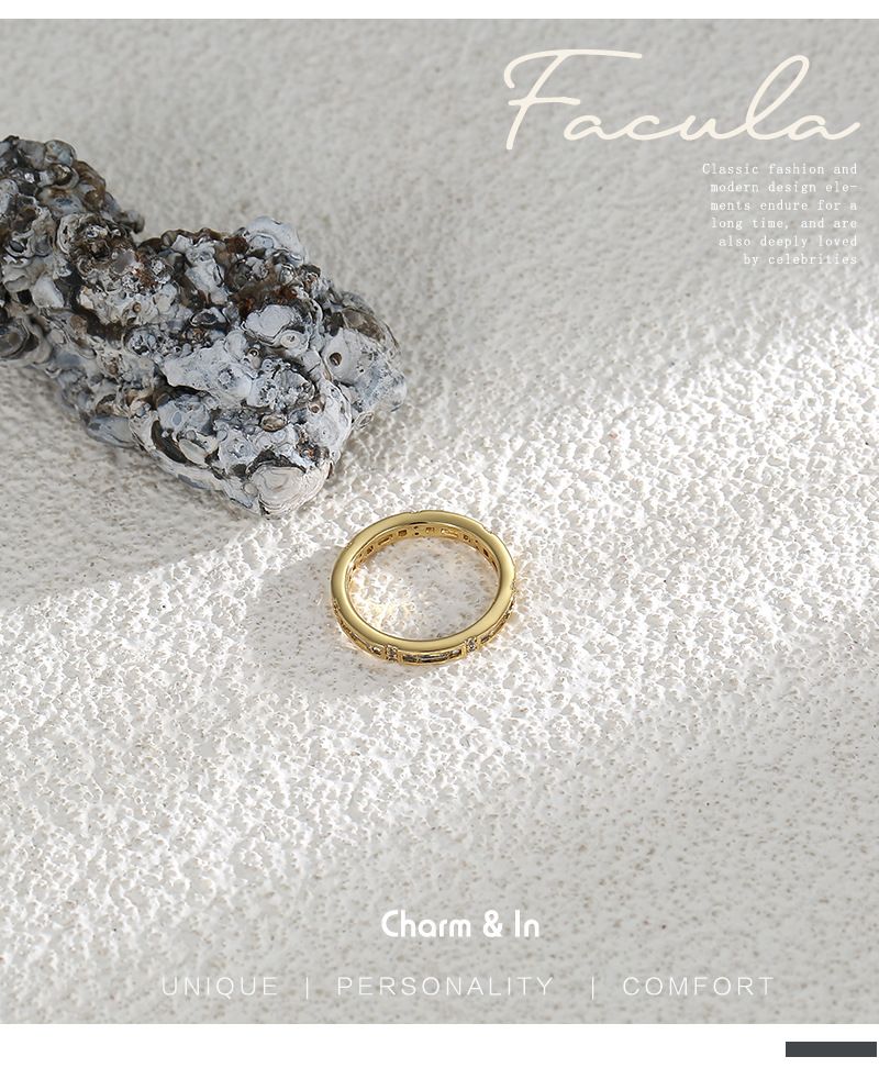 Anello dito indice dito medio anello donna rame placcato oro vero intarsiato zircone moda personalità gioielli accessori_voghion.com