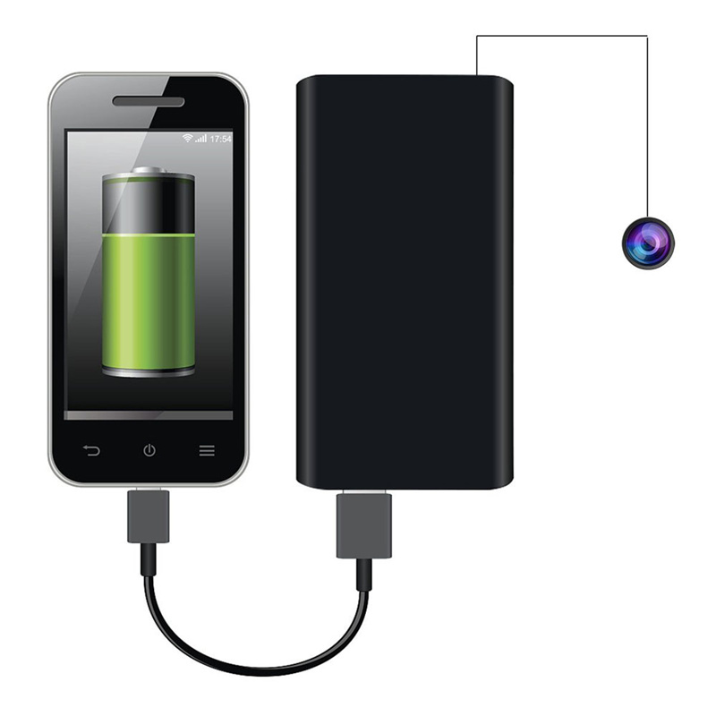 Power Bank Mini Camera HD 1080P Portable Secret Micro Video Camera 5000mAh Night Vision Motion Invisible Camcorde Home Security_voghion.com