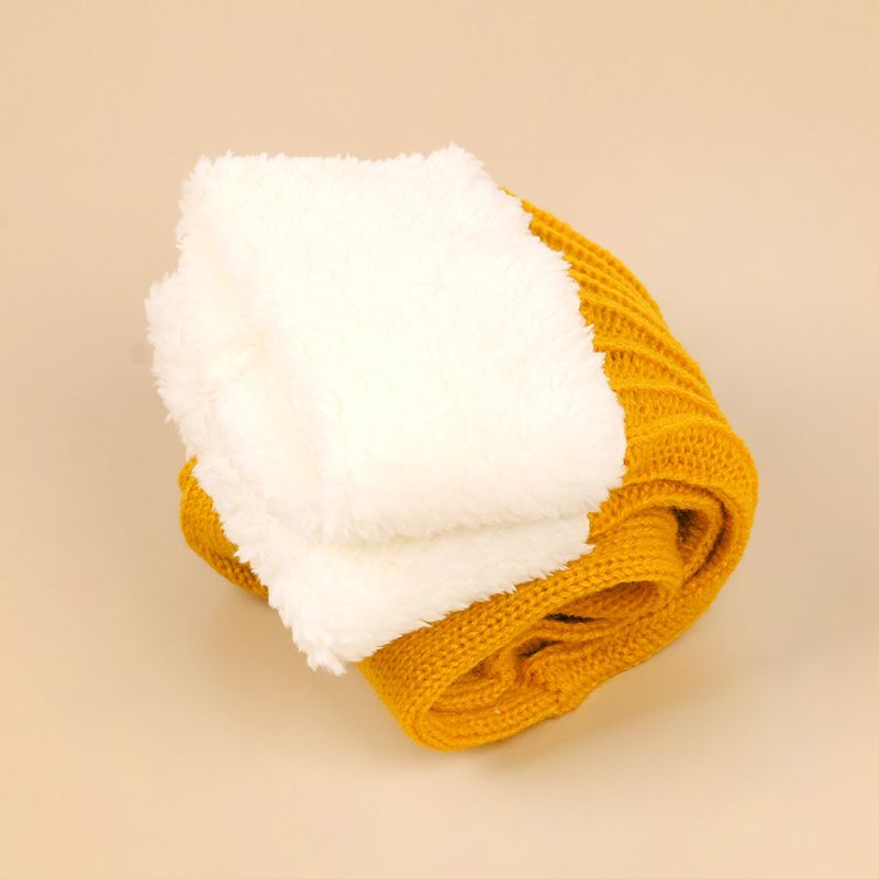Chaussettes unisexes en laine mi-tube Chaussettes de bière créatives 3D Couvre-pieds tricotés Chaussettes de Noël Chaussettes de sol Chaussettes de bière chaudes_voghion.com