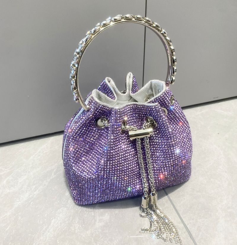 Portemonnees en handtassen voor vrouwen Luxe designer bucket clutch avondtas bankettas kristal strass schoudertassen_voghion.com