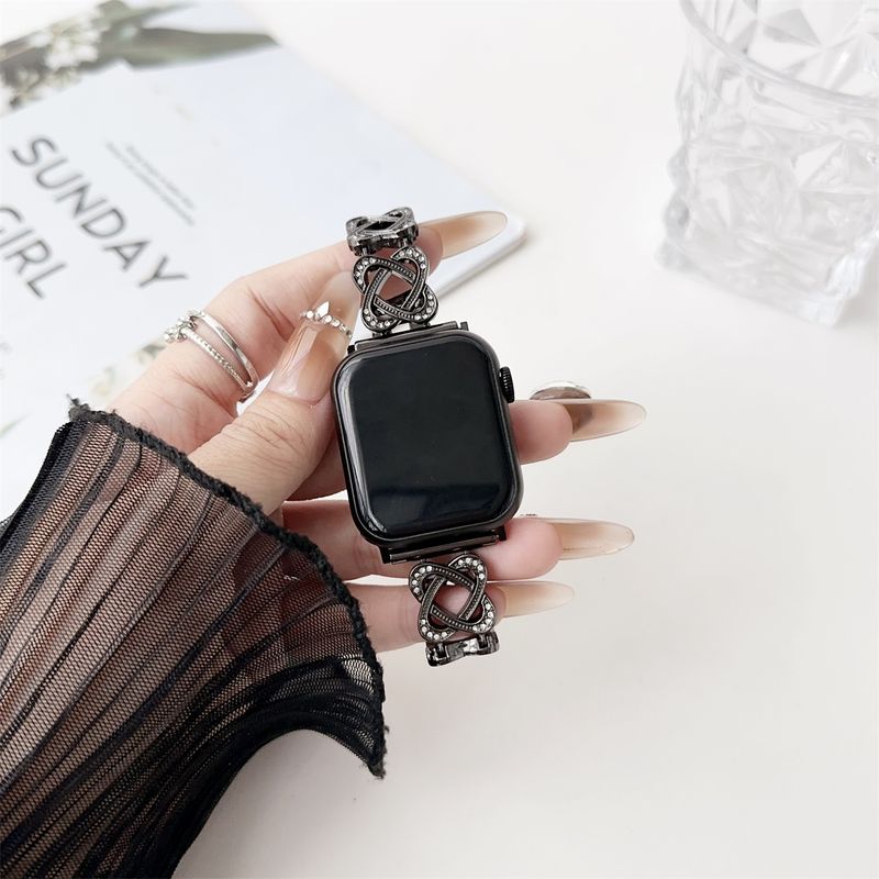 Watch Band For iwatch 42/44/45/49mm 38/40/41mm Metal Fashion Watch Strap for Watch Series Ultra2 Se 9/8/7/6/5/4/3/2/1_voghion.com