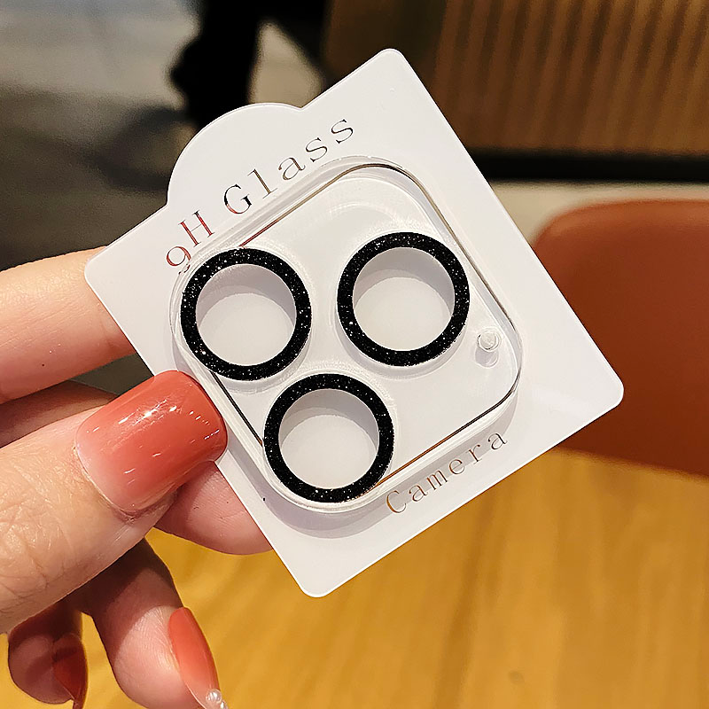 Glitter Full Cover Kamera Objektiv Schutz Glas für iPhone 13 12 11 Pro Max Mini 9H gehärtetes Glas für iPhone 12 Glas Objektiv Abdeckung_voghion.com