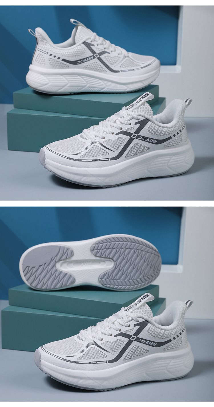 Pantofi sport pentru alergare pentru cupluri noi, pantofi sport scurți pentru alergare, adidași pentru maraton pentru femei_voghion.com