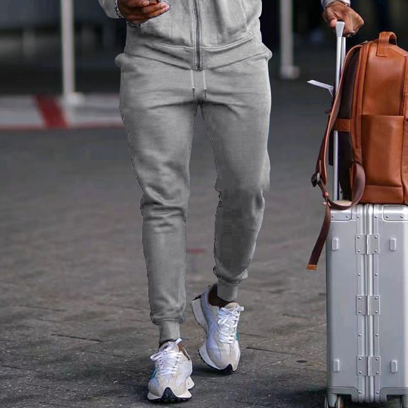 Pantalon de jogging décontracté pour homme, multicolore, polyvalent, ample, pour le sport en plein air, nouvelle collection automne 2023_voghion.com
