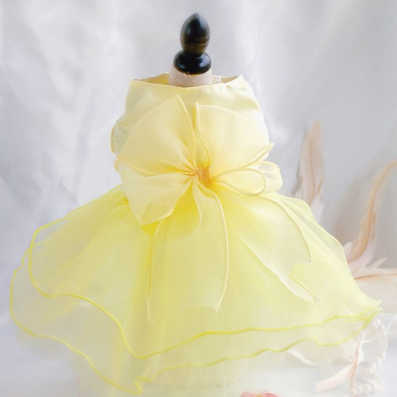 Supplies Small Dog Wedding Dress Pet Clothes_voghion.com