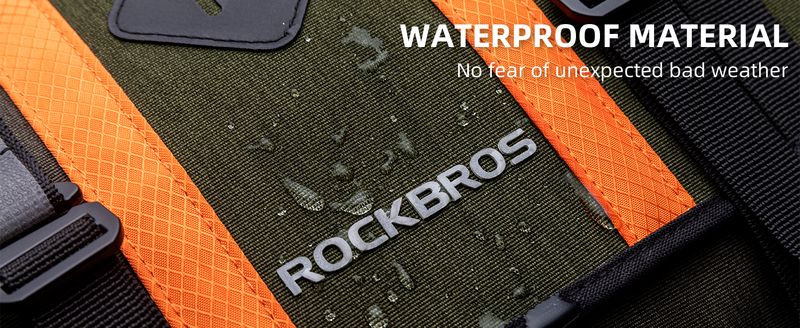 ROCKBROS Borsa da manubrio Borsa da bicicletta Borsa a tracolla con tracolla Scooter elettrico 4L_voghion.com