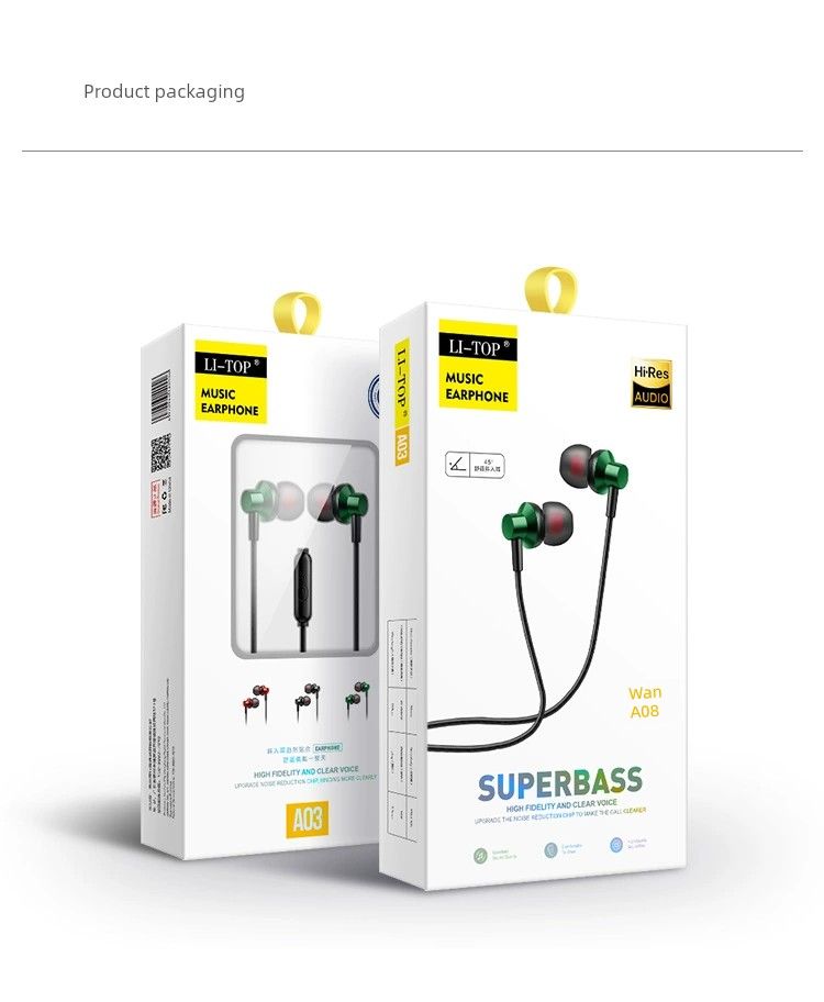 A03 Metal Listening Music Android Intelligent Call Wire Control_voghion.com