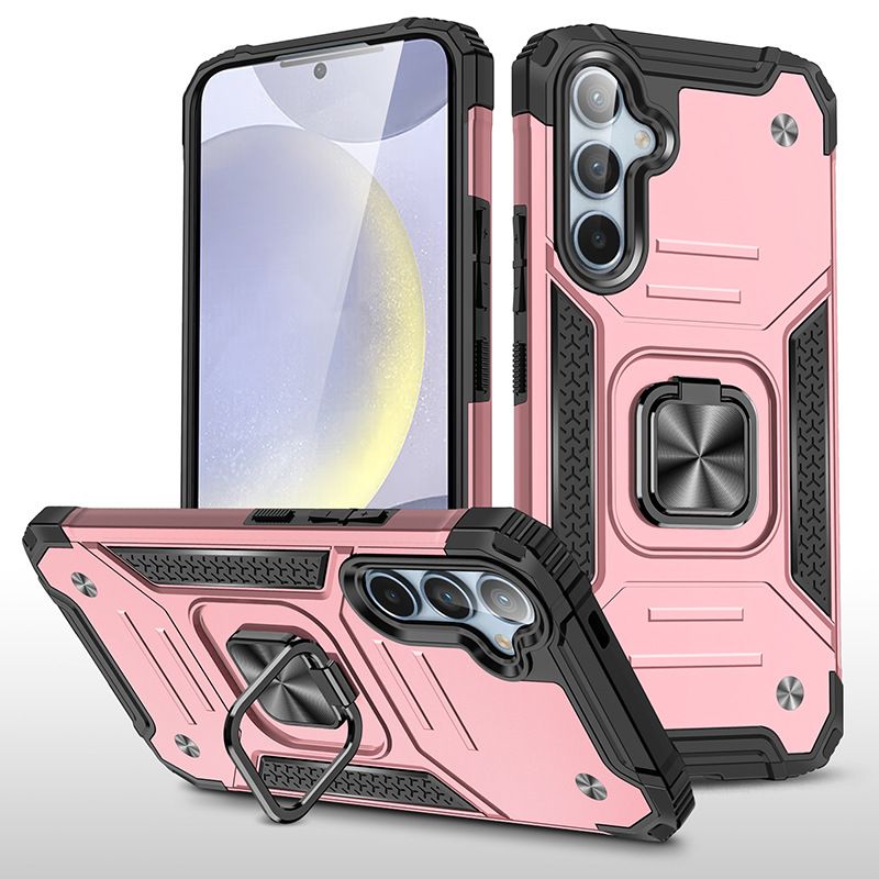 Phone Case & Covers Suitable For Samsung S24ULTRA Car Magnetic Bracket Mobile Phone Case Kemeng Armor S23 Original Anti Fall_voghion.com