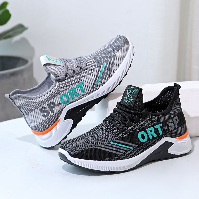 2025 Spring New Versatile Breathable Casual Trendy Sports Running Men's Shoes_voghion.com