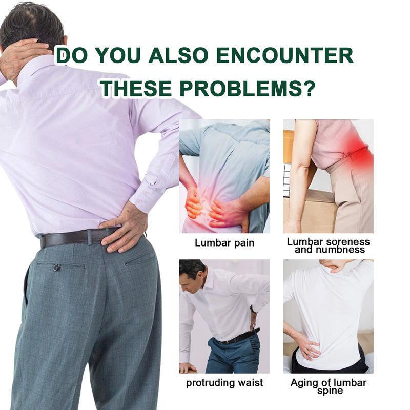 XIMONTH Artemisia Argyi Lumbar Patch Relieves Sitting Pain And Lumbar Massage Care To Activate Tendons And Bones_voghion.com