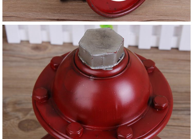 Retro fire hydrant model iron crafts home accessories decoration photography props can be_voghion.com