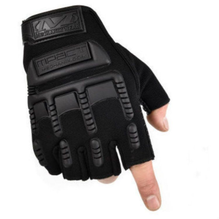 Fahrradhandschuhe aus Gummi, halber Finger, voller Finger, taktisch, rutschfest, verschleißfest, atmungsaktiv, Bergsteigen, Outdoor, Fahrradklettern, Spezialkräfte_voghion.com
