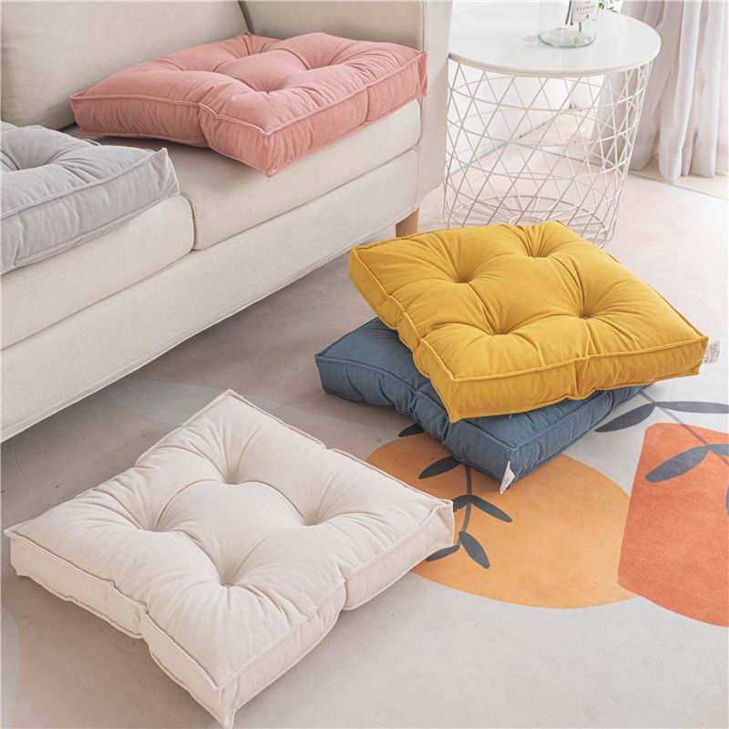 Floor Cushion Chair Office Long Seat Cushion Student Winter Stool Buttock Pad Soft Cushion_voghion.com