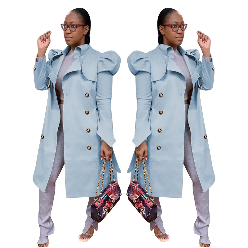 L'abbigliamento da donna con giacca a vento lunga casual Joker più venduto da donna_voghion.com