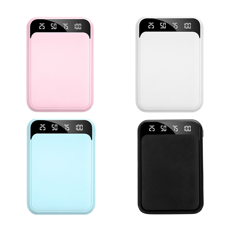 Kunjiuyou 10000mAh Fast Charging External Battery Power Bank Portable Powerbank for Smartphone-Black_voghion.com