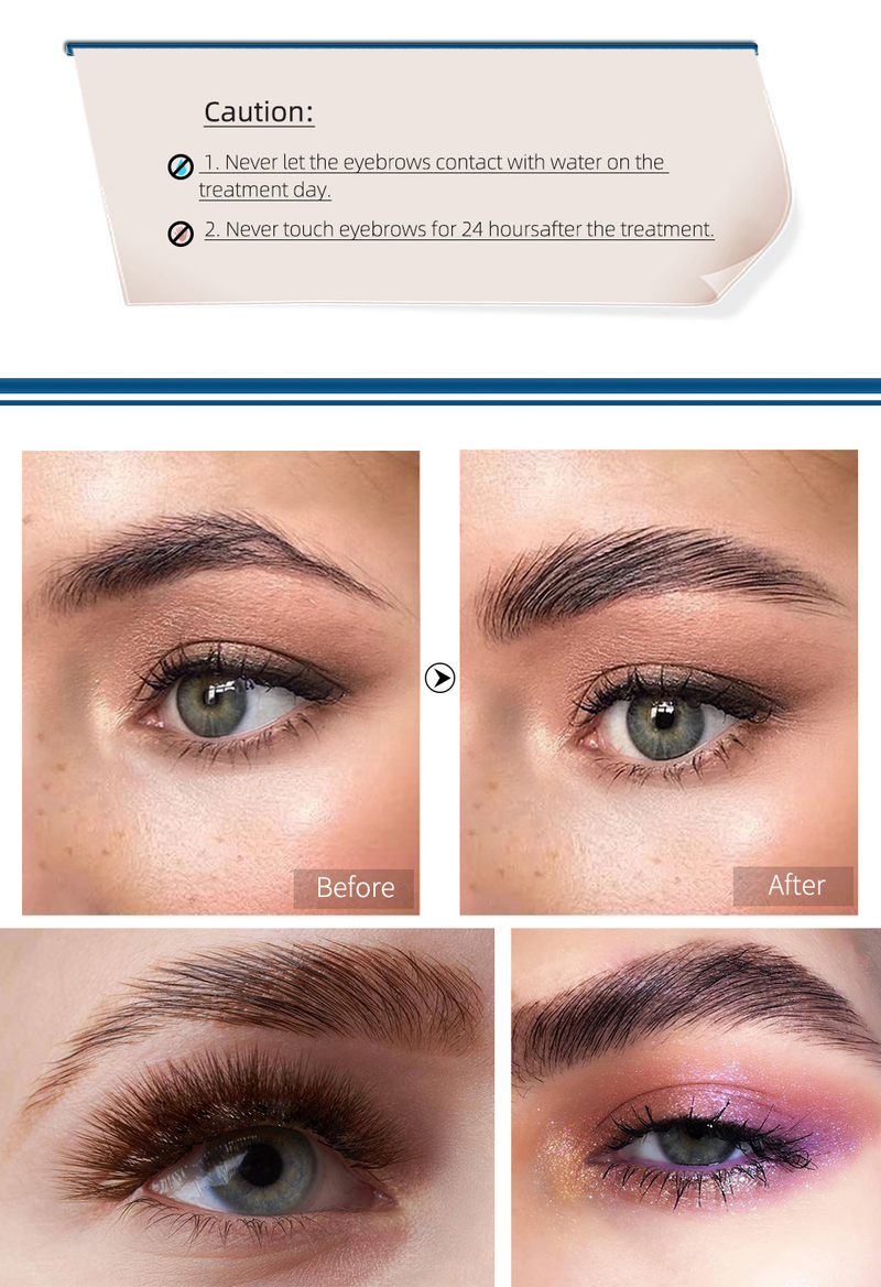 carina New Korean style keratin eyebrow doll eyelash curling perm, and styling agent_voghion.com