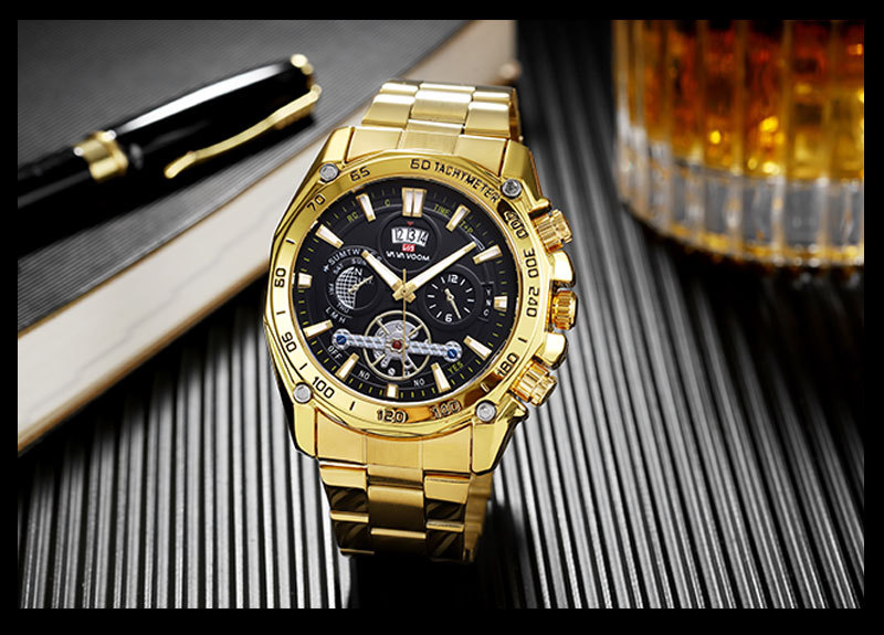 VA VA VOOM herreklokke Lysende moteklokke Herreklokke Tourbillon-klokke_voghion.com