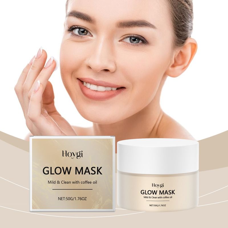 Hoygi Brightening Mask Clean, Hydrating, Moisturizing, Firming, And Brightening Skin With Portable Facial Mask_voghion.com