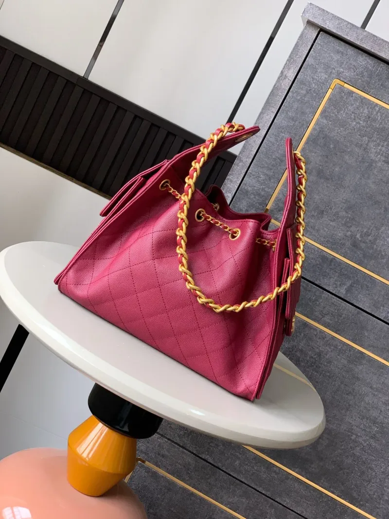 2025 Designer High Quality Large Capacity Leather Shoulder Classic Underarm Bag Dia Mesh Embroidered Retro Button_voghion.com