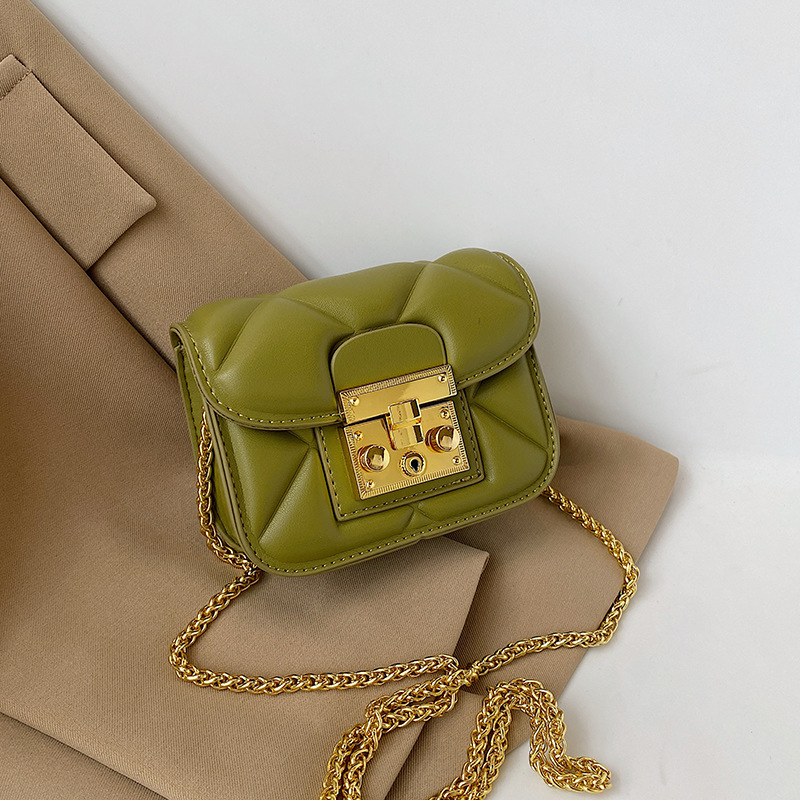 Mini borsa a tracolla trapuntata 2023 in stile coreano, semplice e di alta qualità, con naso di maiale, da donna_voghion.com