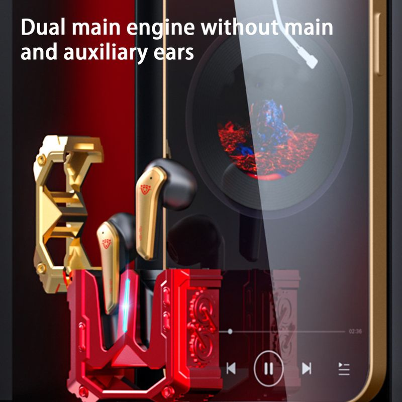 Dual H08 Mics Battery In-ear Bluetooth-compatible Noise Life Long Earphones Reduction HiFi Sound Wireless Earbuds_voghion.com