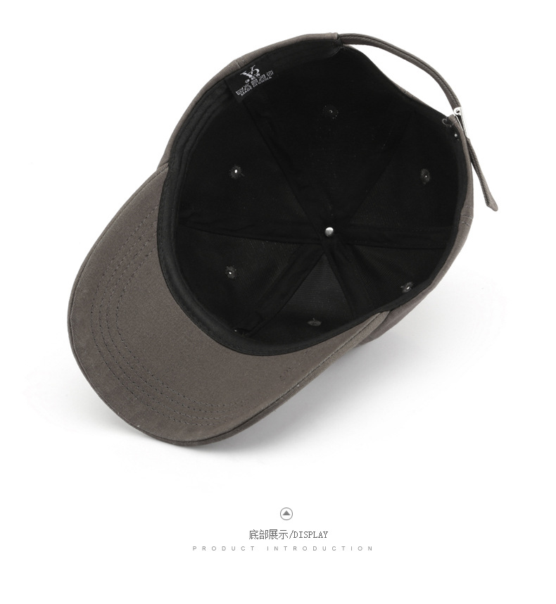 Solid Color Baseball Cap For Men Embroidery Letter Summer Sunhat Snapback Women Adjustable Hat Casual Caps Gorra_voghion.com