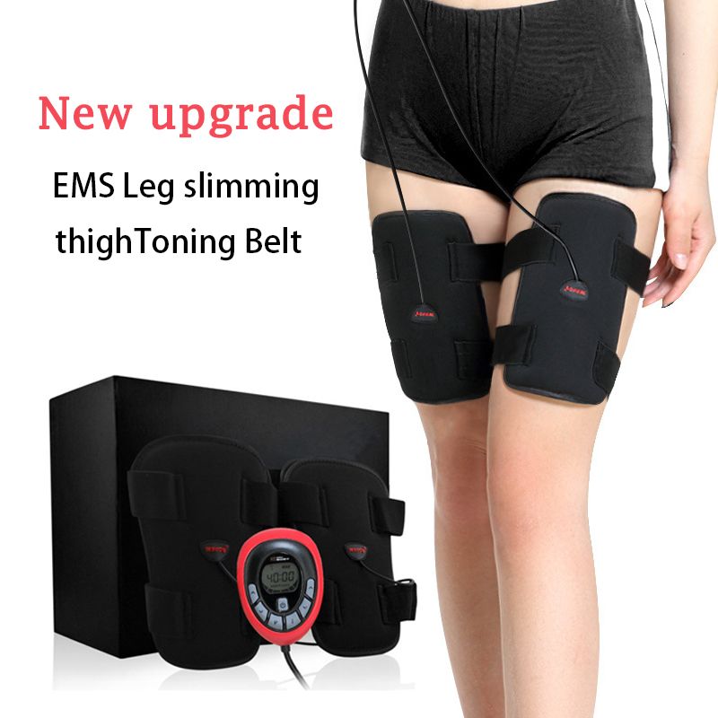 Elektrisches Multifunktions-EMS-Muskel-Elektrostimulationsgürtel-Beinmassagegerät Anti-Cellulite-Oberschenkel-Schlankheitstrainer-Bodybuildinggerät_voghion.com