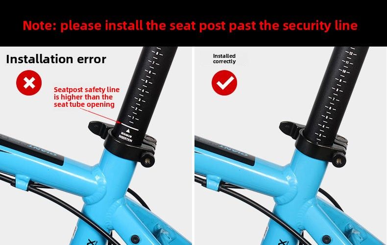 Reggisella con sospensione per bicicletta TOOPRE Mountain Road Bike Ammortizzatore Tubo sella in lega di alluminio 28,6 30,9 mm_voghion.com