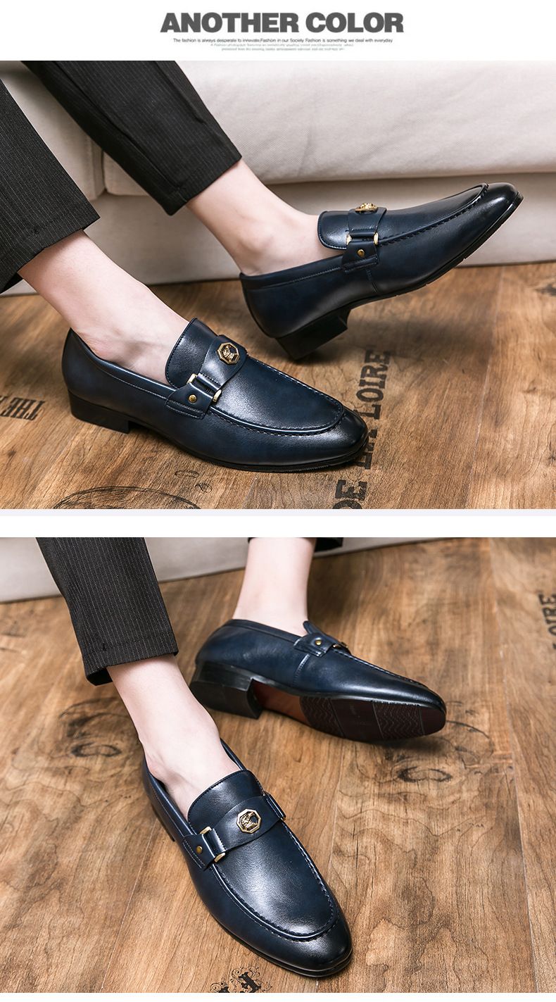 Neue Leder Herrenschuhe Weiche Sohle Rutschfeste Verschleißfeste Jugend Hochzeitsschuhe Business Büro Kleid Freizeitschuhe Trendy_voghion.com